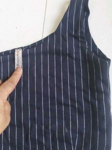 Striped One-Shoulder Top