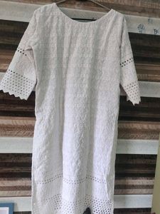 Elegant White Kurta