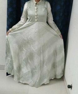 Elegant White Dress ( ANARKALI )