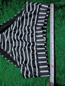 Striped Bikini,🎀big size Bottom