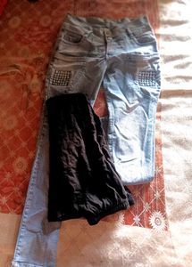 Stylish Patchwork Jeans