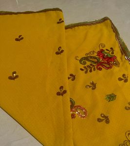 Yellow Saree