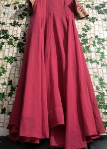 Beautiful😍desighner Anarkali Duptta Set