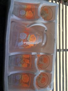 CrockeryLemon Set One Jag And 7 Glass