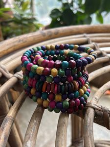 Boho Y2K Colourful Beaded Bracelet