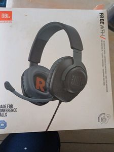 JBL harman Headphones with Detachable Mic, Freewfh