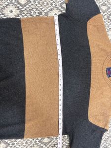 Striped Wool Blend Sweater