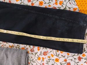 Black Straight Leg Jeans
