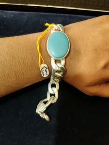 Pure Silver Salman Bracelet 💯😍 (Wt:100g)