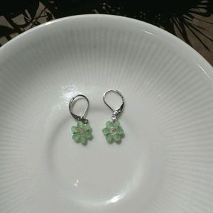 Bead Flower Earring