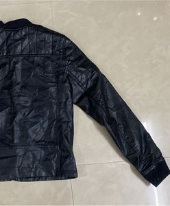 Leather Jacket H&amp;M