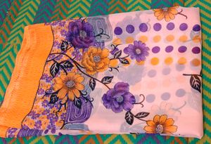 Flowery Saree