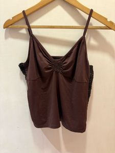 Beautiful Brown Cami Top