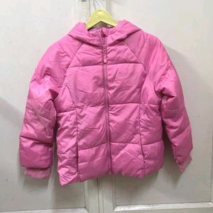 Pink Puffer Jacket