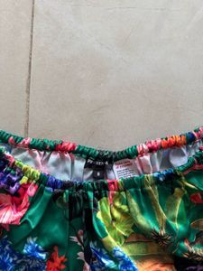 Forest Printed Crop Top , How When Wear , S