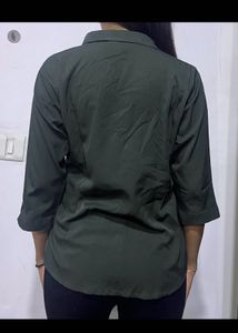Olive Green Shirt