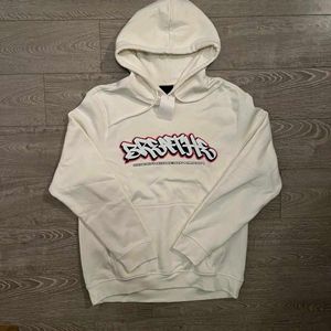 H&amp;M White Graphic Hoodie