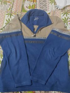 Two-Tone Pullover Sweater