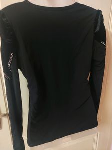 Beaded Velvet Top