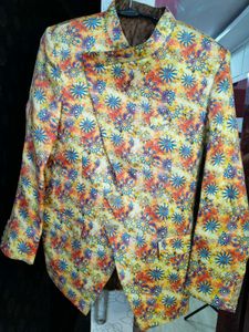 Floral Velvet Jacket