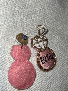 Team bride Earring