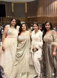 Elegant White Lehenga Choli Set