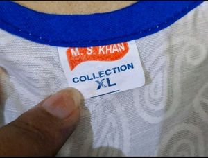 White Kurta With Jacket