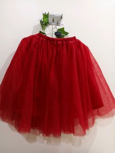 Women Barbie Red Skirt