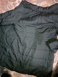 Stylish Black Quilted Coat