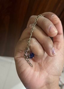 Blue Bracelet Diamond Studded
