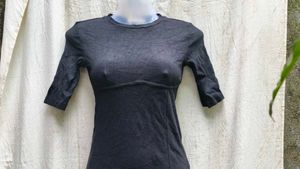 47156. Black Mini Bodycon Dress