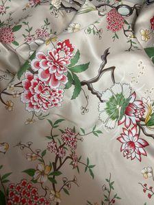 Floral Print Curtain set of 2