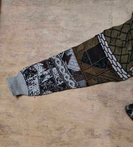 Vintage Patterned Sweater