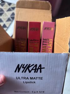 Nykaa Matte Lipstick Trio
