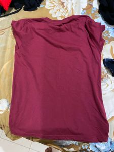 Maroon T-shirt