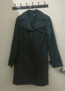 H&amp;M Classic Black Trench Coat