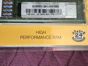 4GB DDR3 DT PC3 1333 RAM New with tag