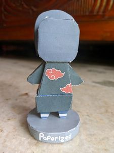 Anime Naruto Shippuden Itachi Chini Paper Figurine