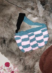 handmade crochet purse