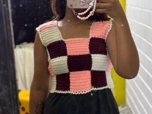 Crochet Squares Top