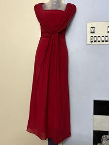 Pintrest padded Elegant Red Gown