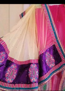 Saree With Choli