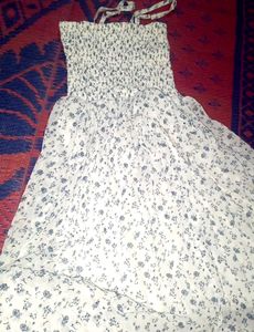 Soft Floral Fency Gown With jacket