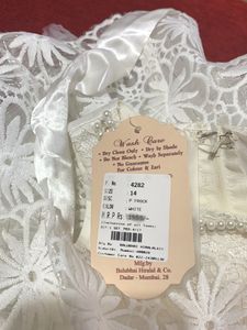 Pretty White Fancy Frock With 4 Layers