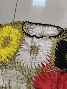 Colorful Crochet Top