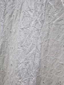 White Embroidered Kurti