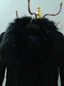 Black Furry Jacket