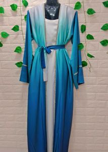 NEW DUBAI SATIN ABAYA BURKHA