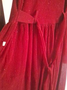 Burgundy Sparkle Dress