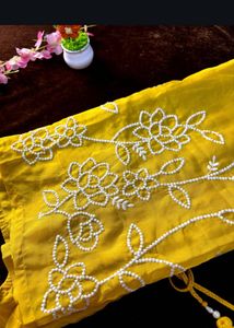 premium organza embroidered suit set